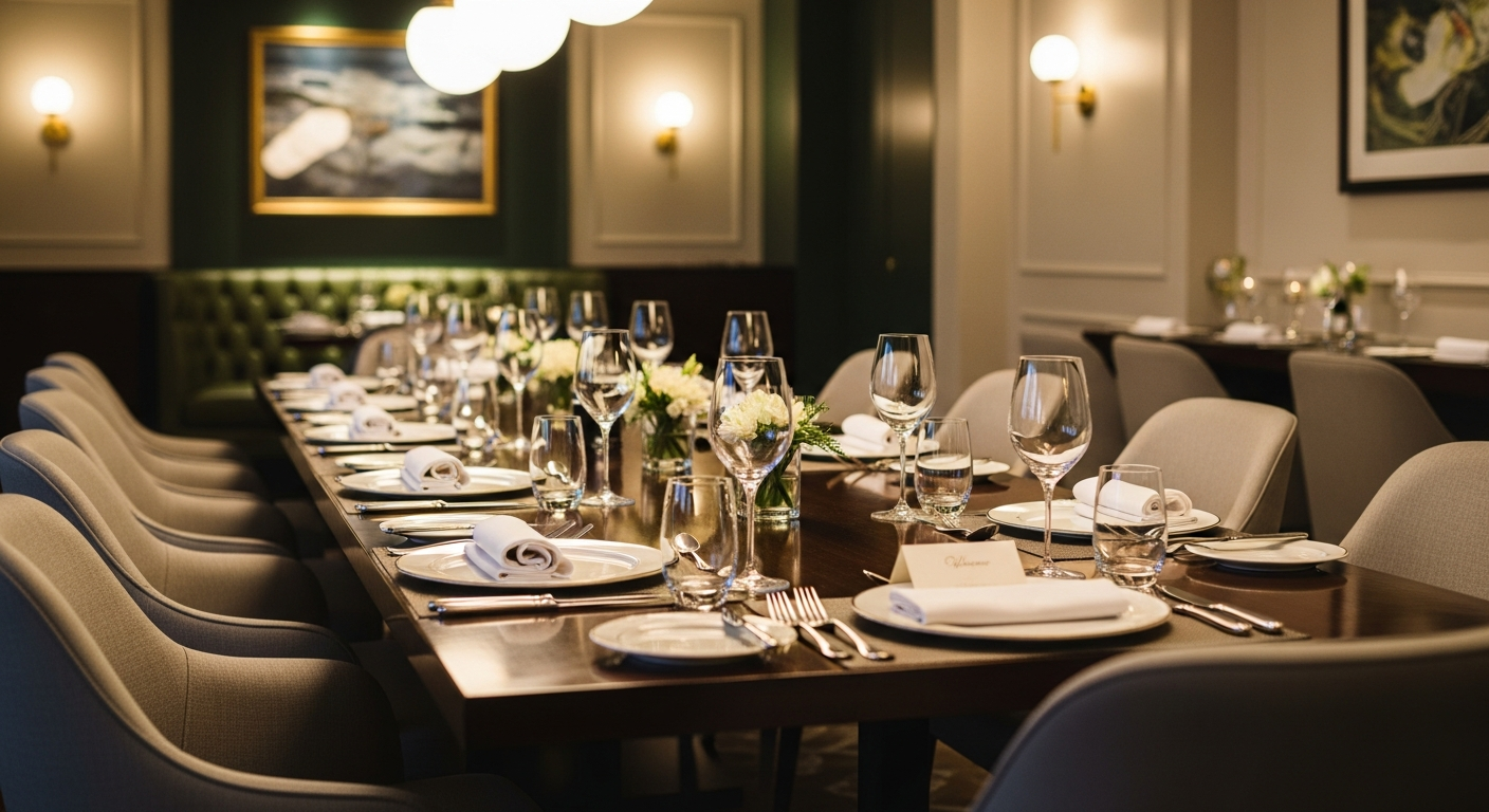 Private Dining & Event Table Setup: A Manager's Playbook — RestaurantsTables