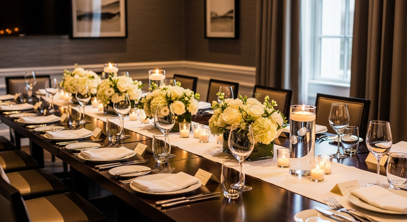 Private Dining & Event Table Setup: A Manager's Complete Playbook